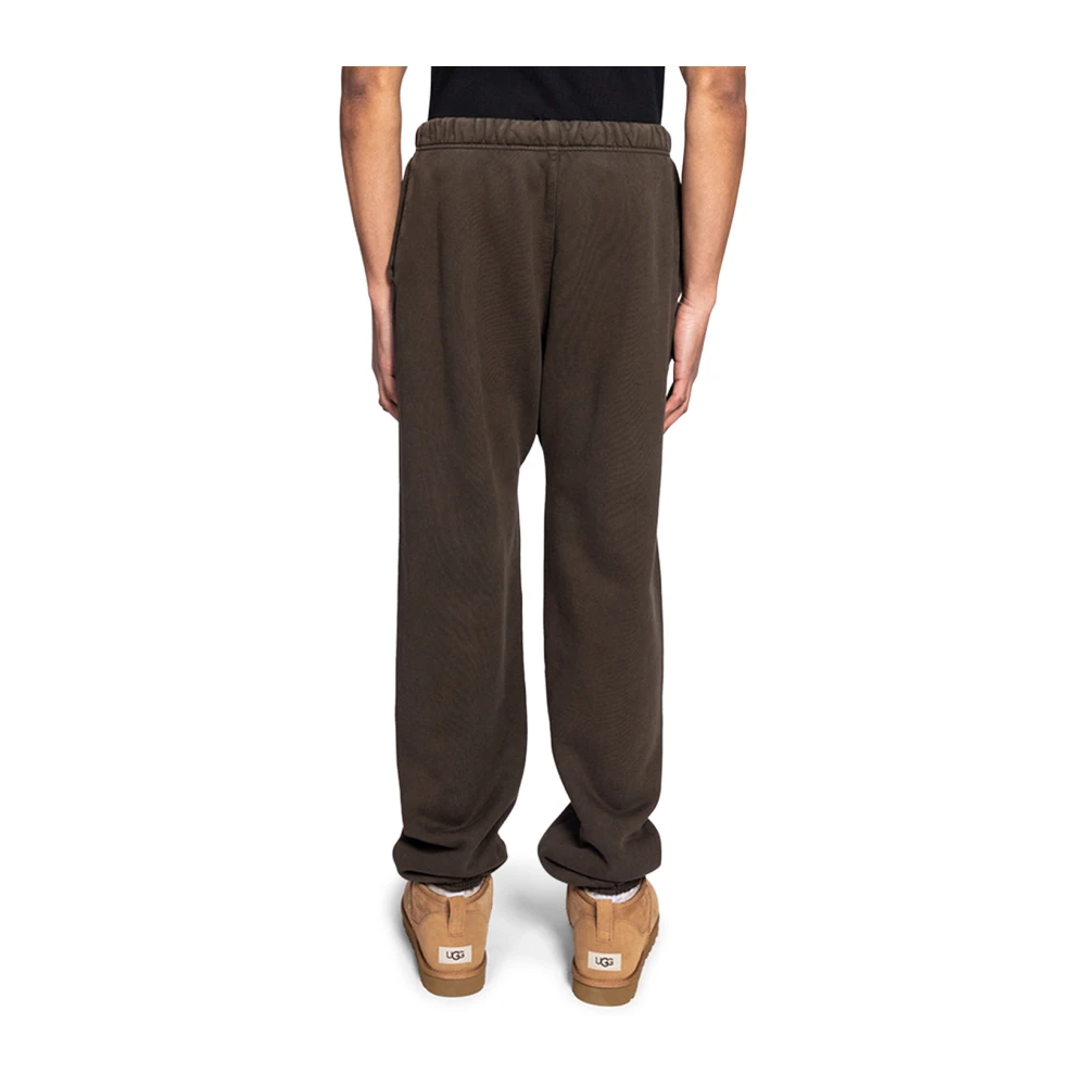 Fear Of God Bruine Fleece Sweatpants Essentials Brown Heren