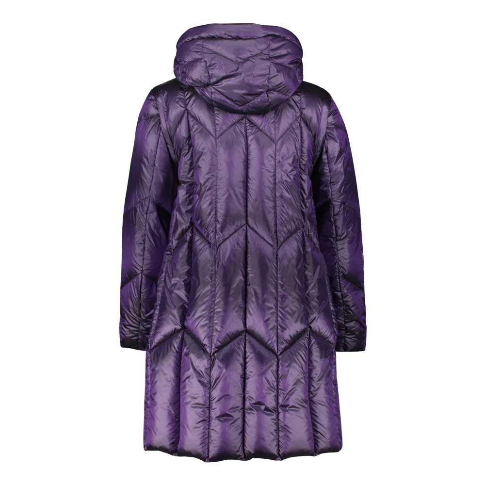 Betty Barclay Gewatteerde jas met capuchon Purple Dames
