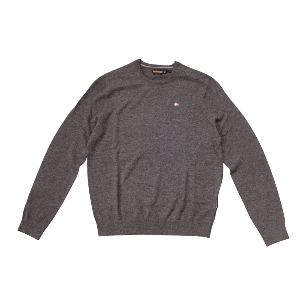Napapijri Vintage Grijze Jas Gray Heren