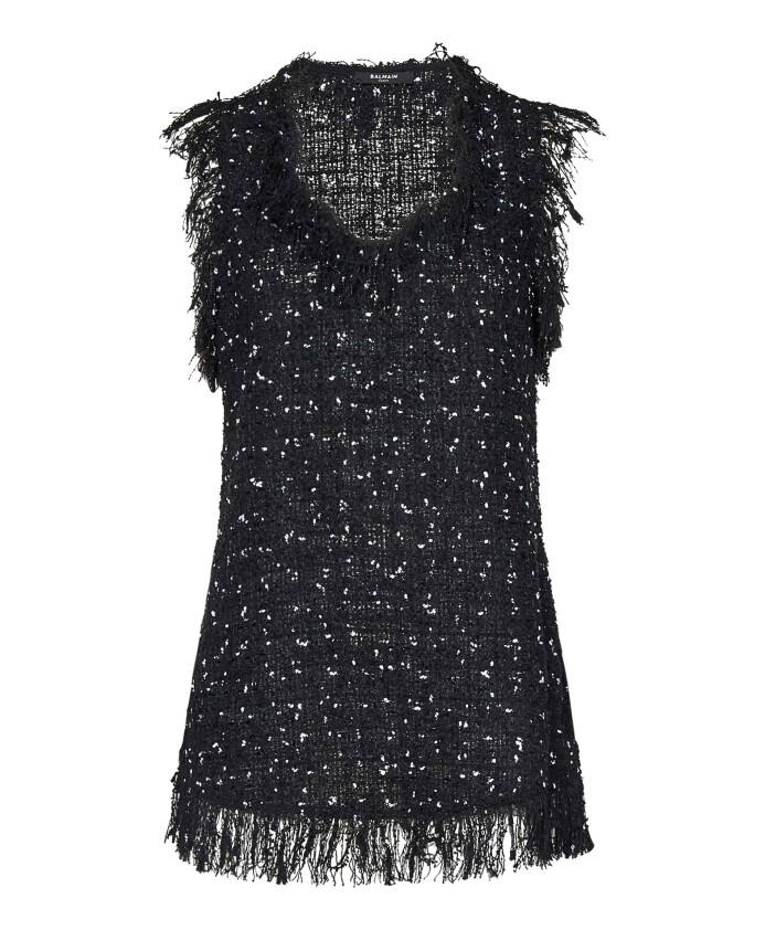 haut-sans-manches-noir-a-pois-a-franges