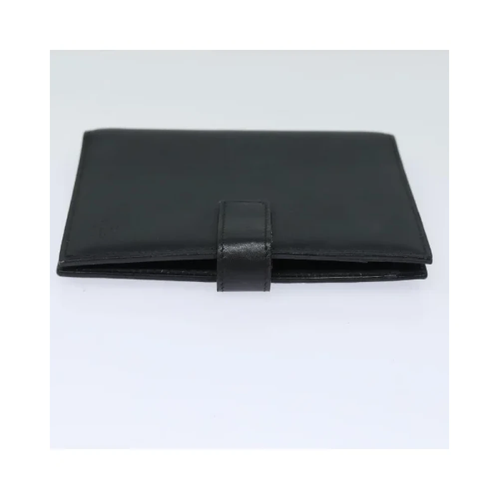Gucci Vintage Pre-owned Leather home-office Black Dames