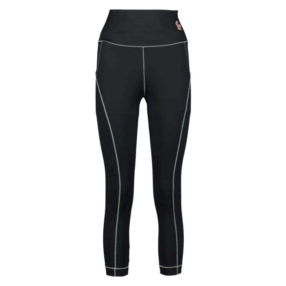 Moncler Women's Black Logo Legging Spring-Summer 2025
