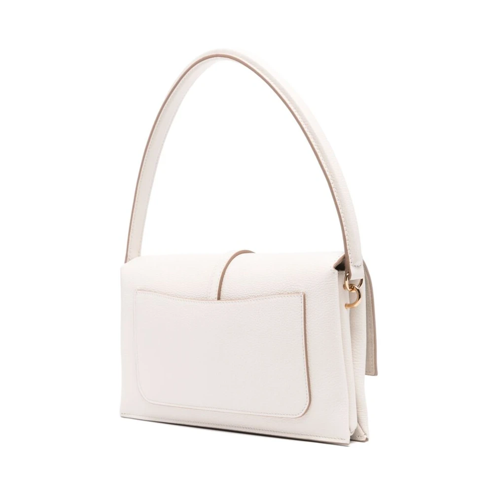 TOD'S Stijlvolle Schoudertas met Handvat White Dames