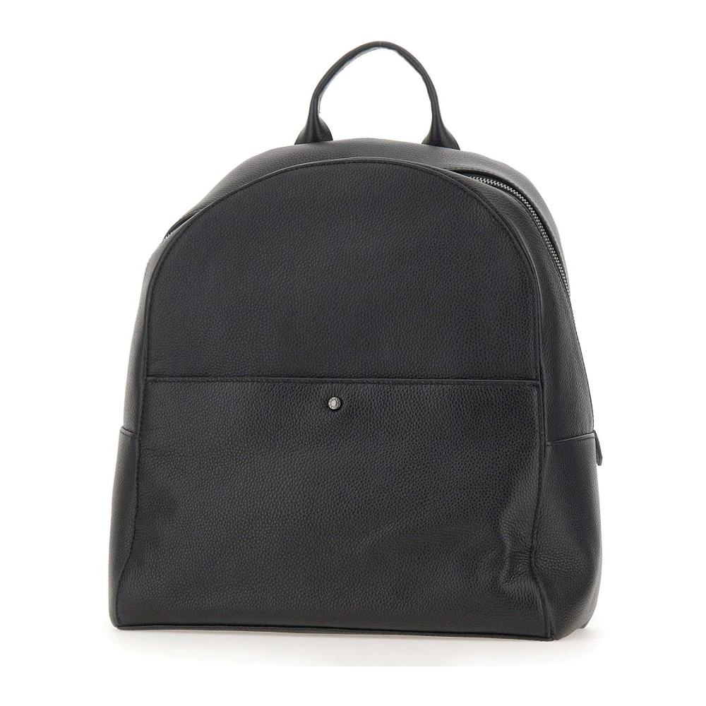 Gianni Chiarini Men's Black Florence Backpack - Backpacks - One Size - Bags