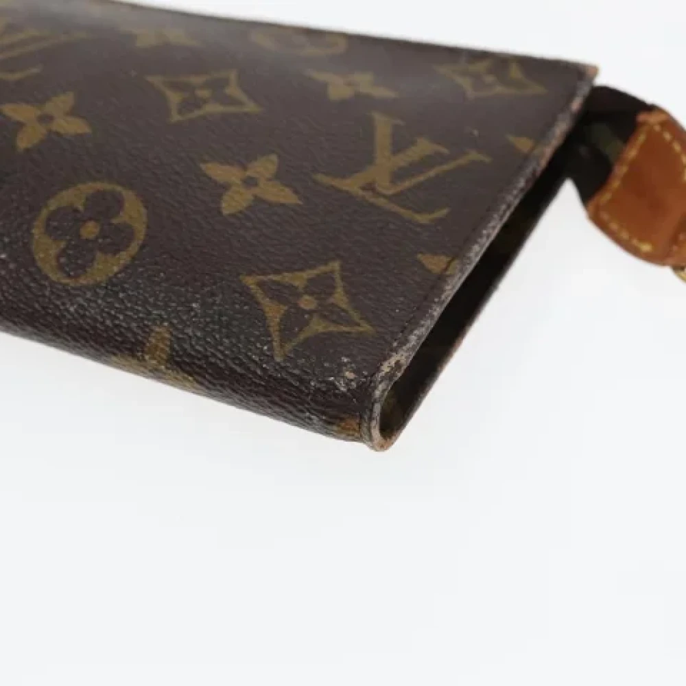 Louis Vuitton Vintage Pre-owned Canvas pouches Brown Dames