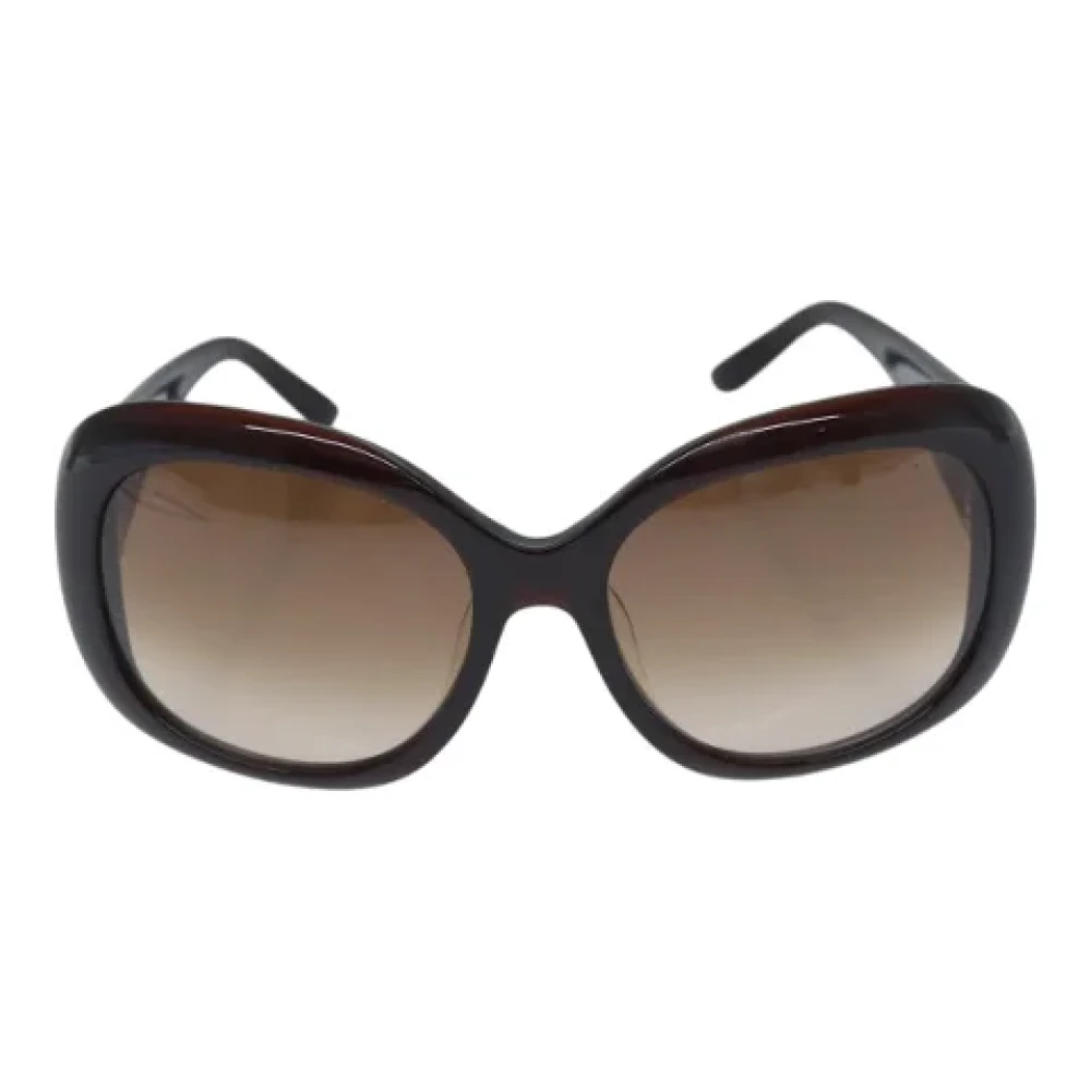 Loewe Pre-owned Plastic sunglasses Brown Dames