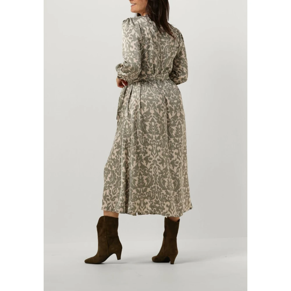 NEO NOIR Bloemen Blur Jurk Groen Green Dames
