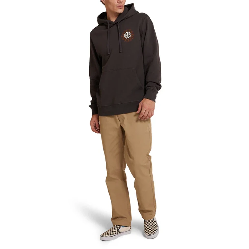 Deus Ex Machina Cosmo Hoodie Sweatshirt Antraciet Gray Heren