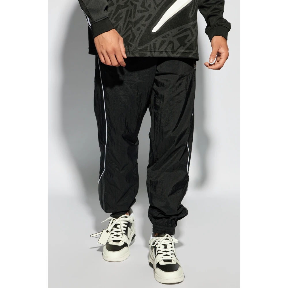 adidas Originals Broek met logo Black Heren