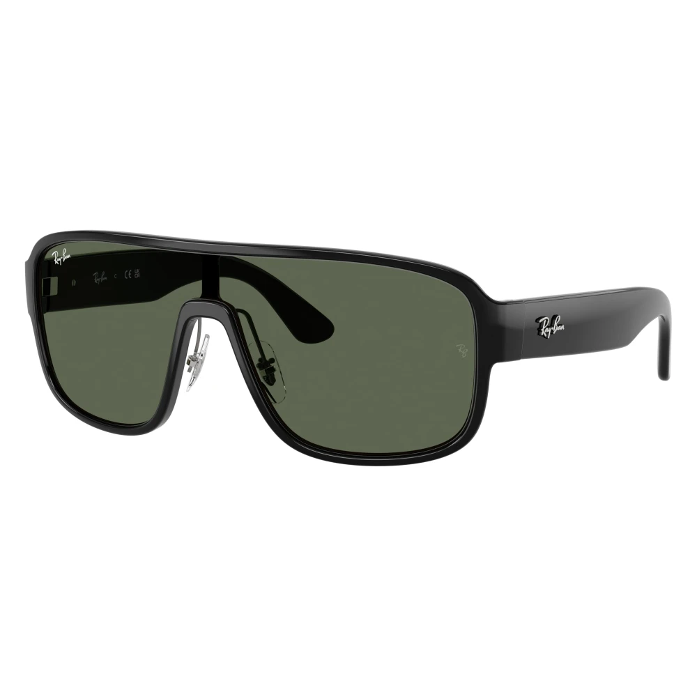Ray - Ban Unisex Black/Green Rb2229 901/71 Sunglasses Acetate Squared Normal - Image 4