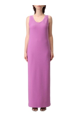 solid-pattern-sleeveless-maxi-dress