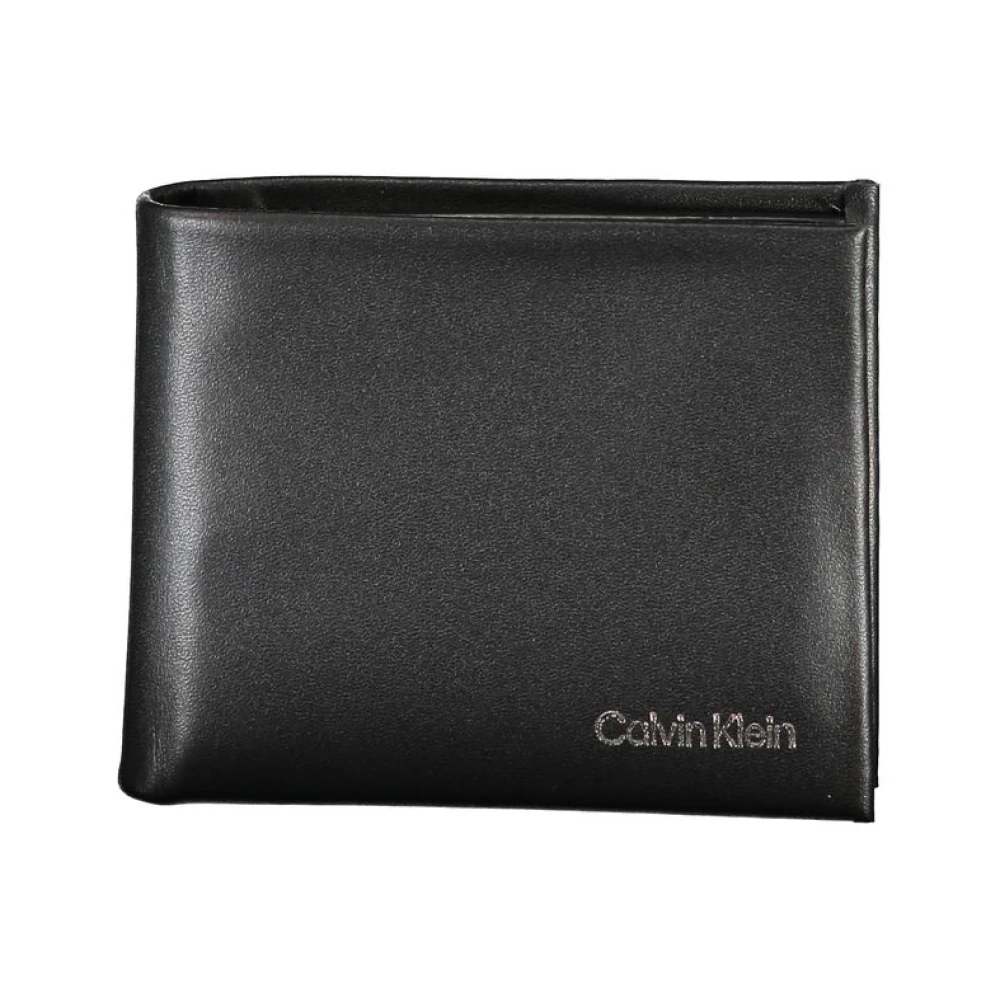 Calvin Klein Men's Black Rfid-Blocking Wallet - Wallets & Cardholders - One Size- Accessories