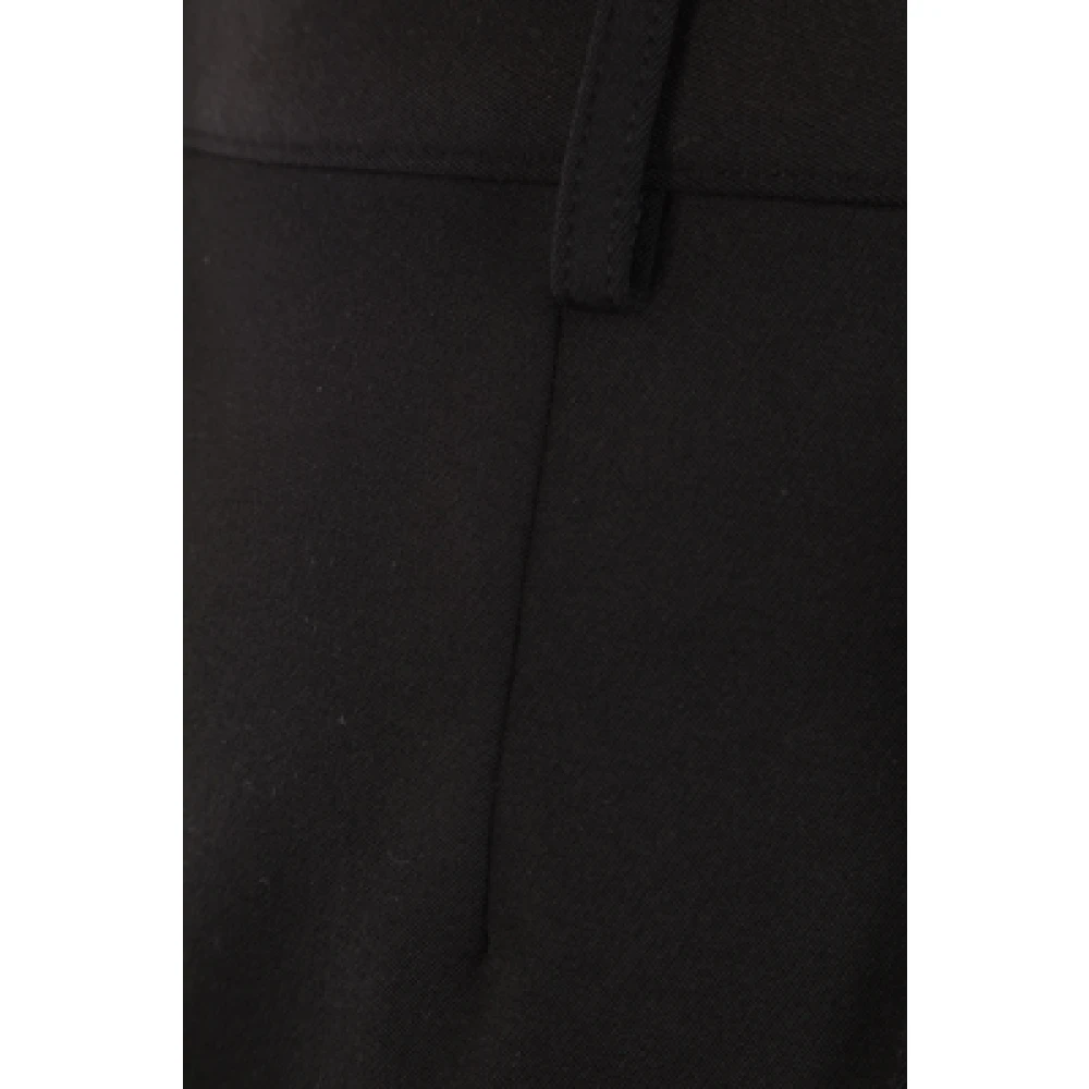 Prada Zwarte broek met elastische enkels Black Heren