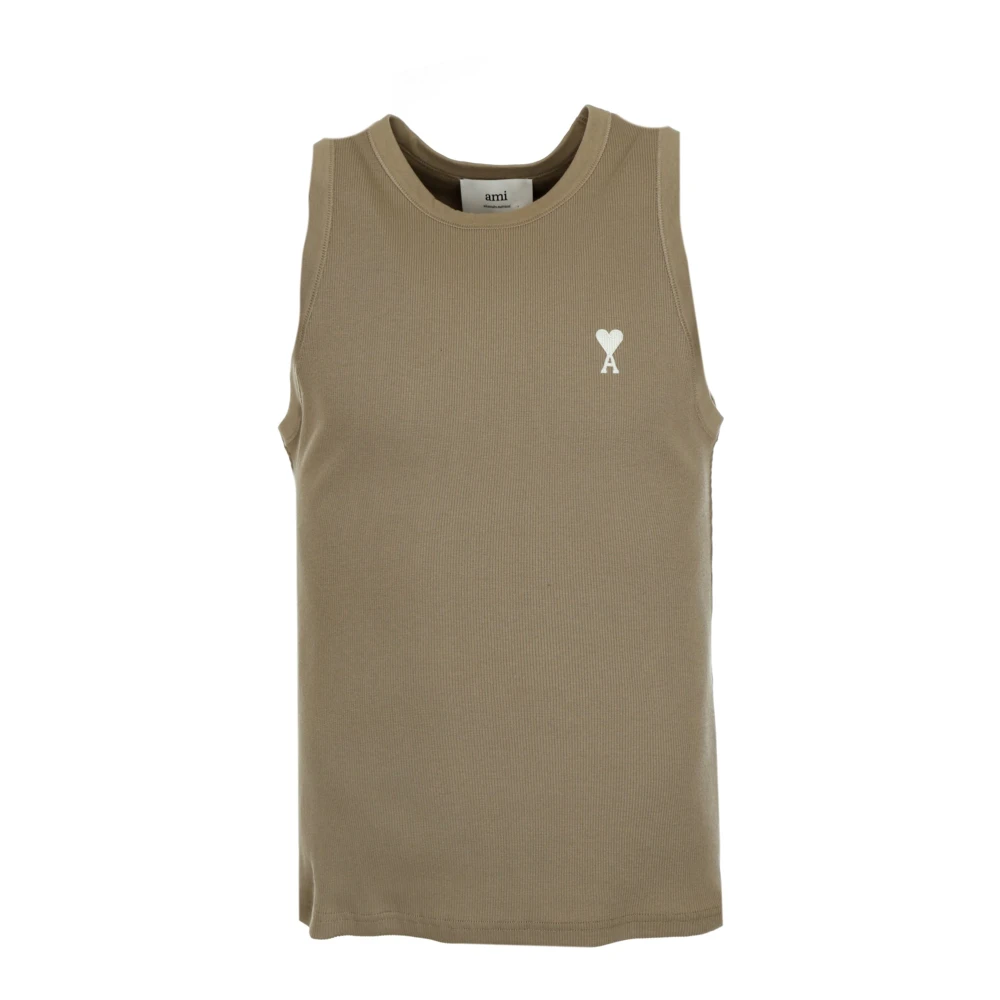 Tops > Sleeveless Tops - - Ami Paris - Modalova