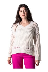 DOROTHEE SCHUMACHER Luxury Airness Pullover orchid white 216201