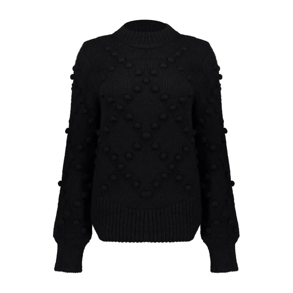 Geisha Zwart Dot Pullover Trui Black Dames