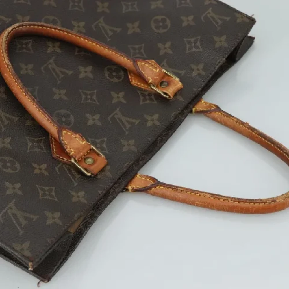 Louis Vuitton Vintage Pre-owned Canvas handbags Brown Dames