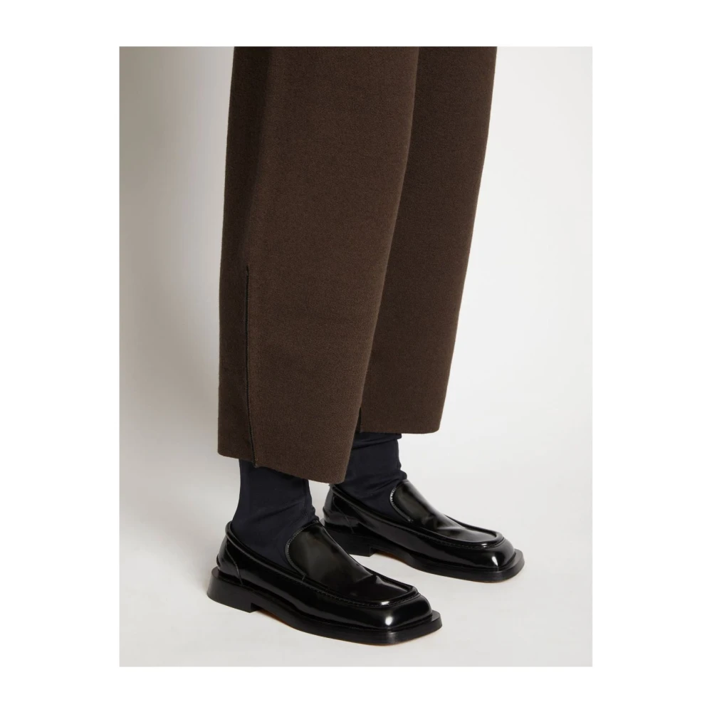 Proenza Schouler Luxe Cashmere-Blend Jogging Bottoms Brown Dames