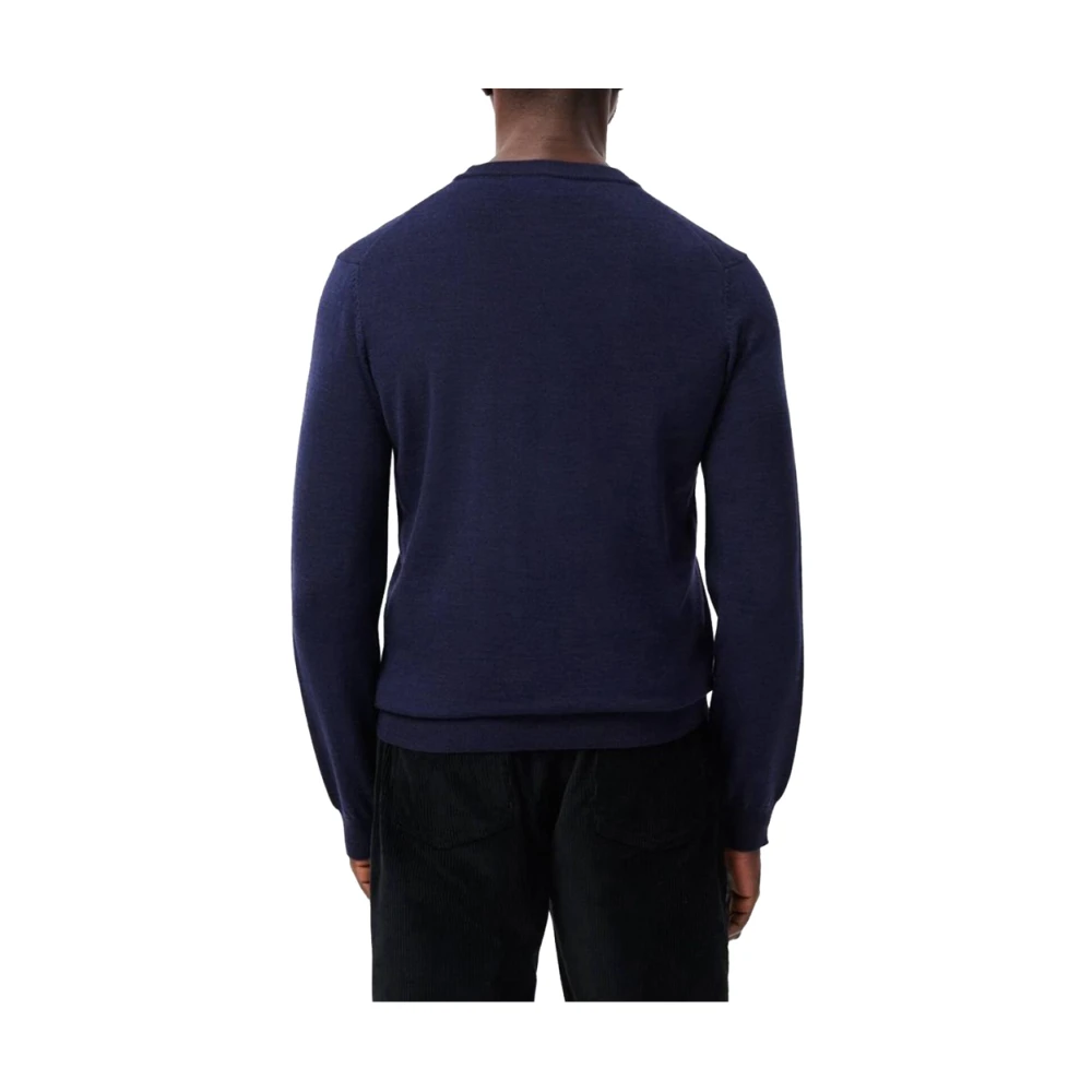 Lacoste Blauwe Trui Klassieke Stijl Blue Heren