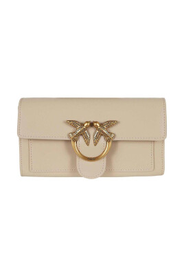 Luxe dames portemonnee van echt leer Productcode: 8342, kleur beige