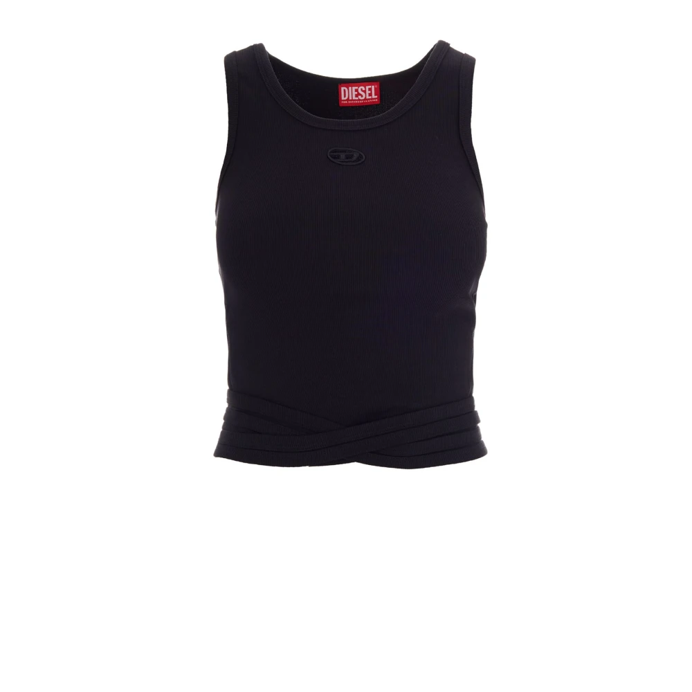 Diesel Donna Nero Top, S, New,