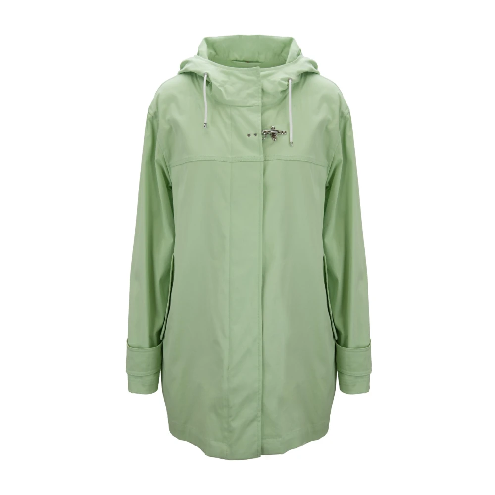 Fay - Coats > Parkas - Green - Fay - Modalova