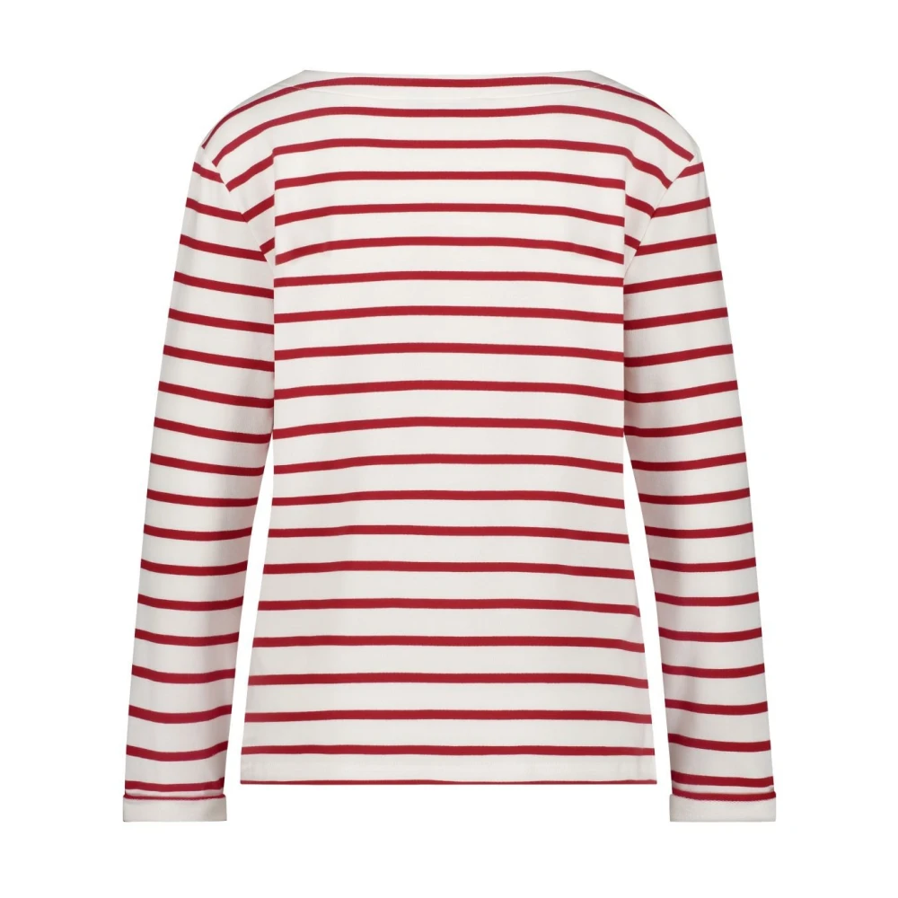 Red Button Gestreept shirt met lange mouwen rood Red Dames