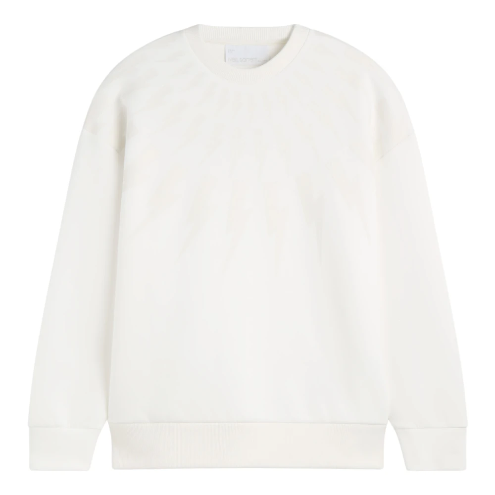 Neil Barrett Sweatshirts White Heren