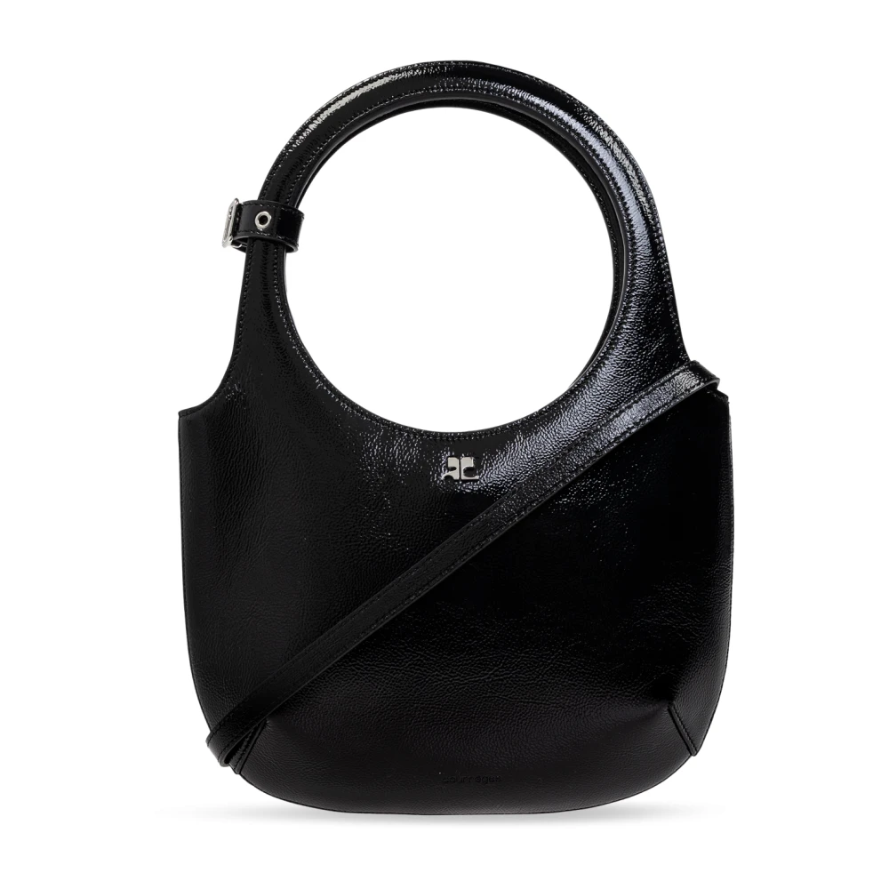 Courrèges Schoudertas Black Dames
