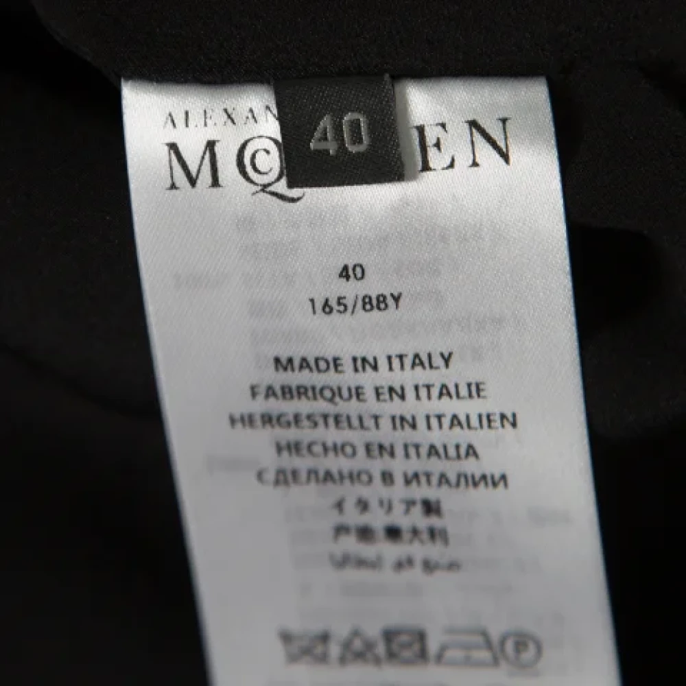 Alexander McQueen Pre-owned Fabric outerwear Black Dames