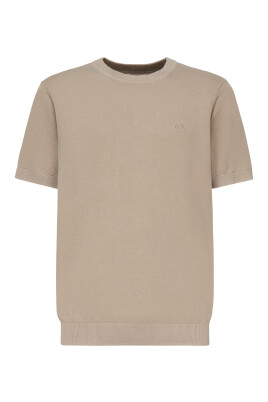 t-shirts-et-polos-beige-en-tricot