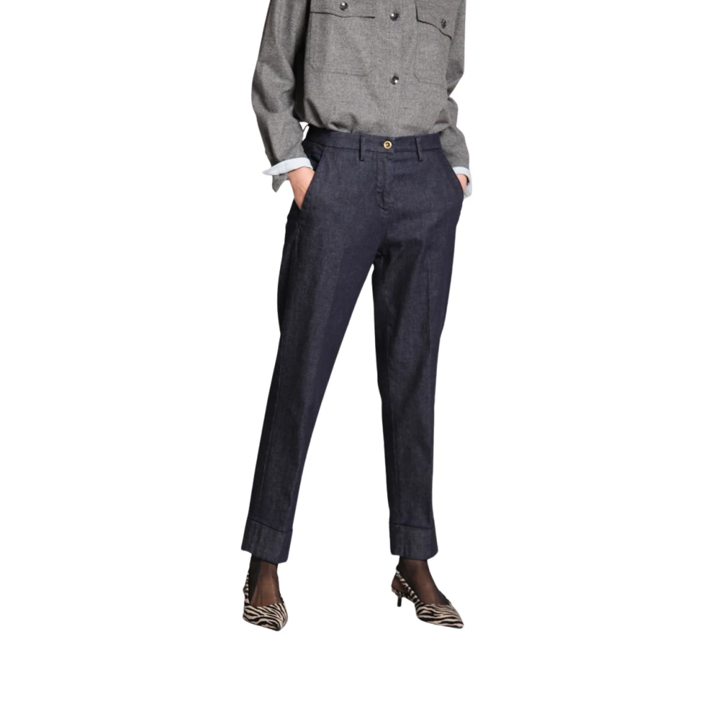 Mason's Damen Blau Hosen, Xsgröße:
