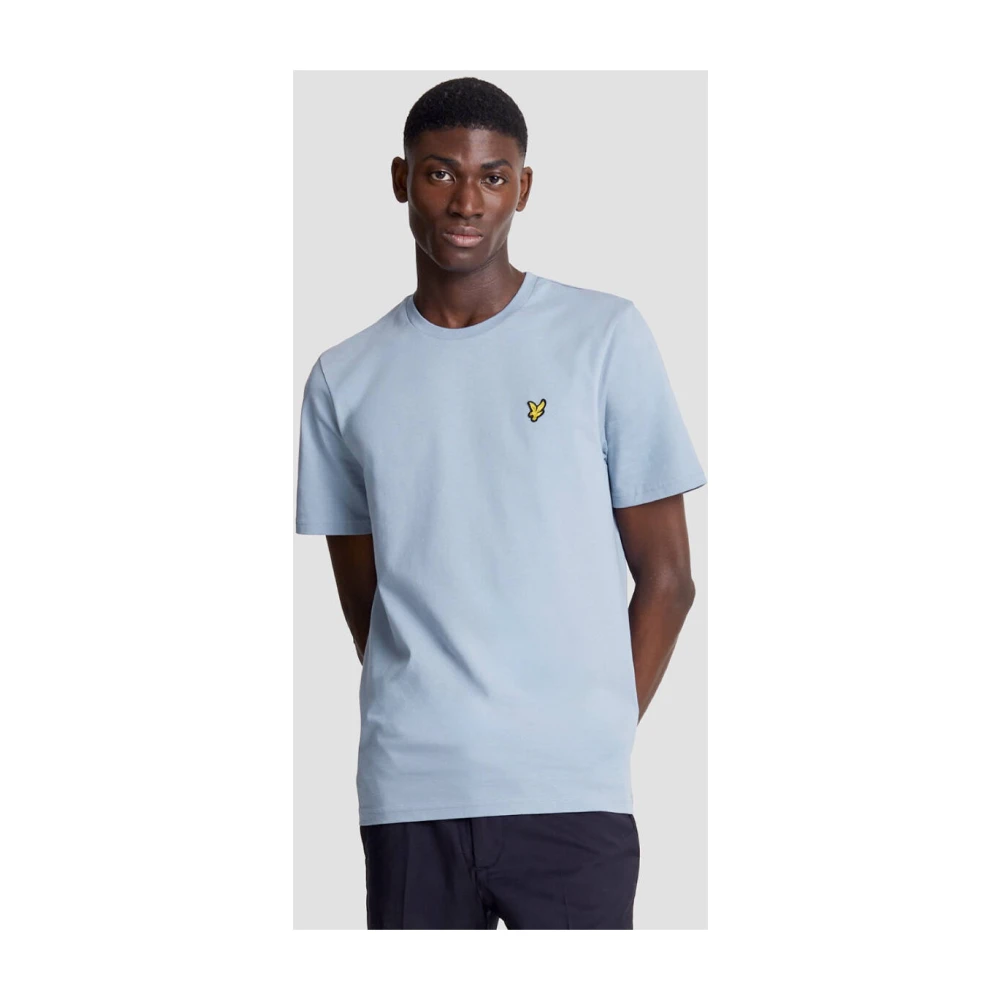 Lyle & Scott Korte Mouw T-shirt Ts400Vog Blue Heren