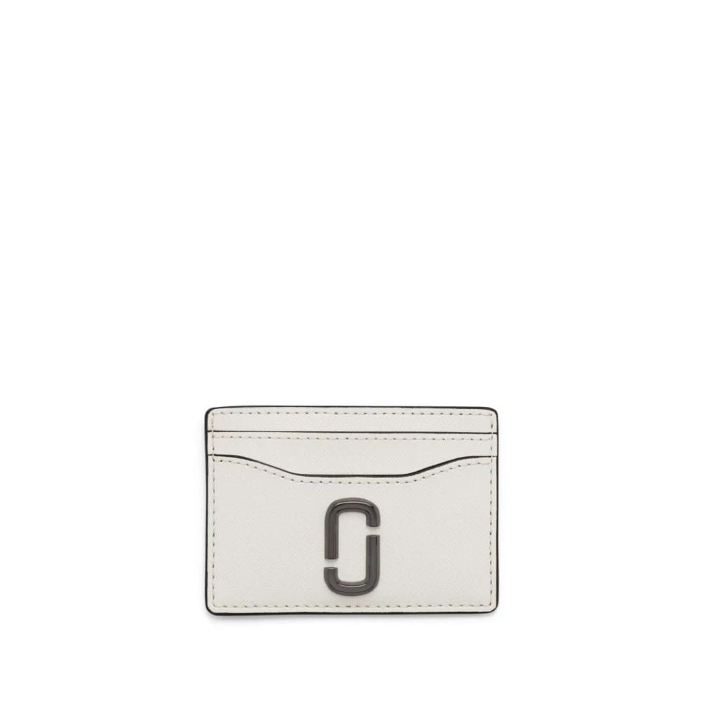 Marc Jacobs Stijlvolle Kaarthouder Portemonnee White Dames
