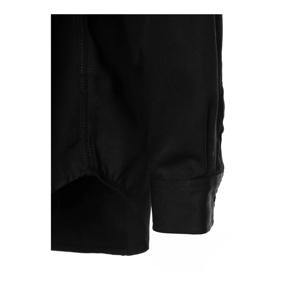 Carhartt WIP Script Logo Overshirt Black Heren