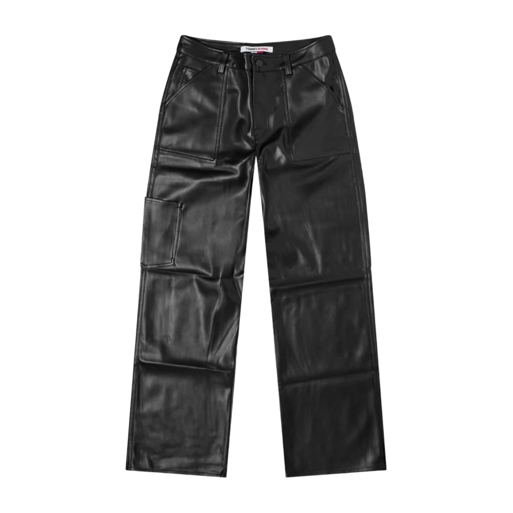 Tommy Jeans Vintage-geïnspireerde Cropped Broeken Black Dames