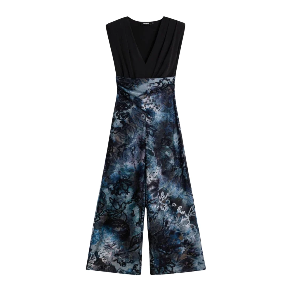 Desigual , Jumpsuits, Female, Blue, Xl, Napoles Jumpsuit - Image 3