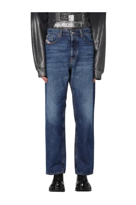 Relaxed Fit Blå Jeans