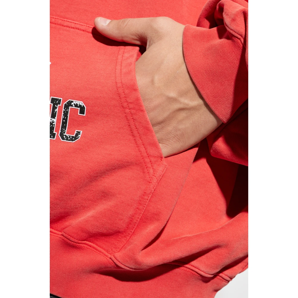 Vetements Hoodie Red Heren