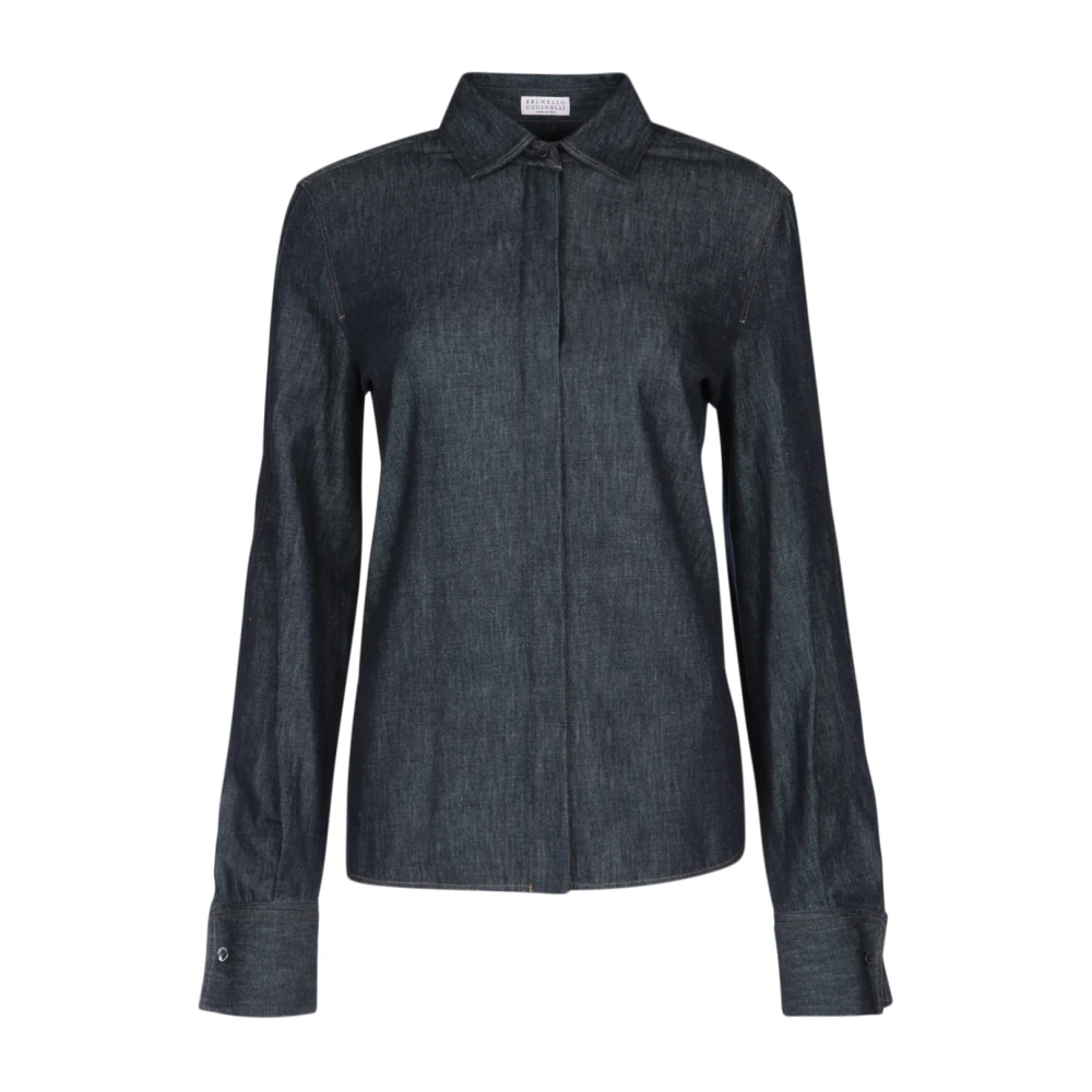 Blouses & Shirts > Shirts - - Brunello Cucinelli - Modalova