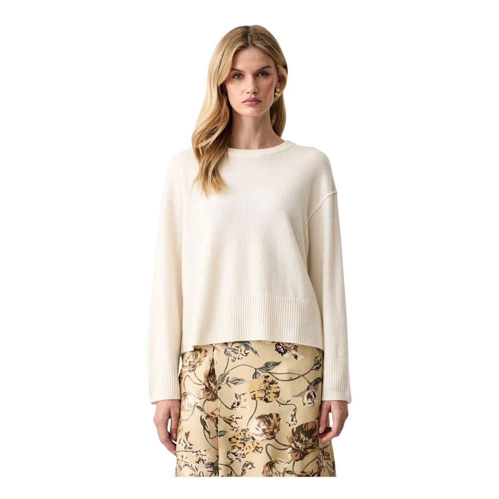 Marc O'polo Donna Beige - Maglia A Girocollo - Knitwear - L