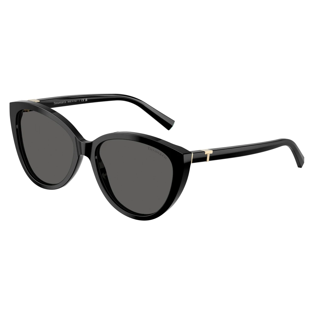 Tiffany Women's Black Sunglasses, 56 Mm, Cat Eye Sunglasses