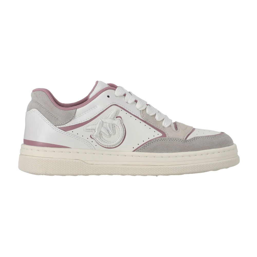 Pinko Women's Multicolor Leather Trainers In Zn3 Style - Sneakers - 6 Uk - Shoes