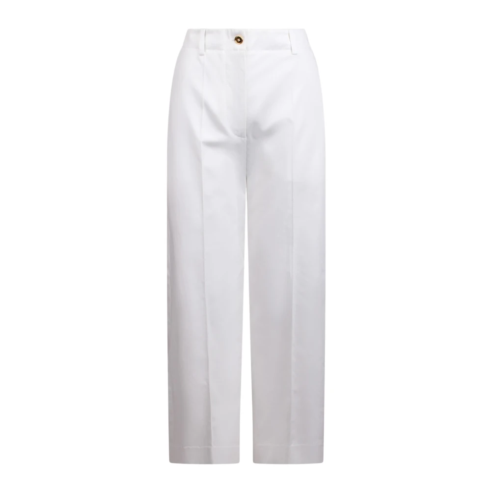 Patou Wide Trousers White Dames