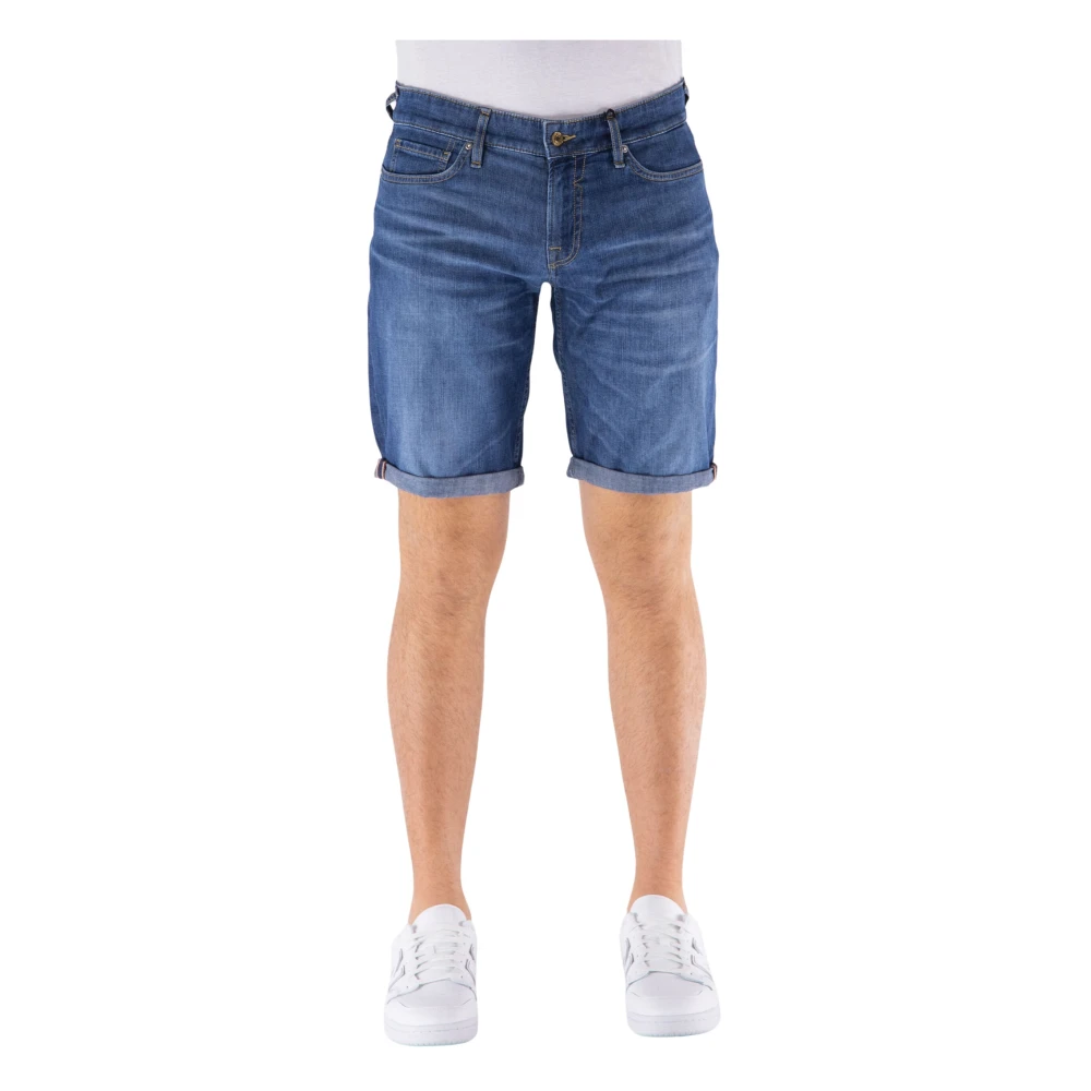Guess Denim Shorts voor Mannen Blue Heren