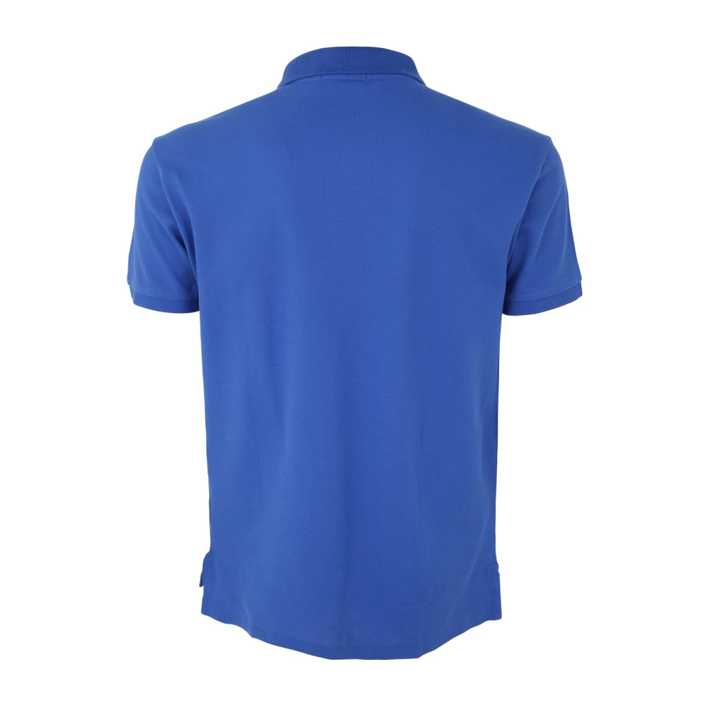 Polo Ralph Lauren Blauwe korte mouw gebreid Blue Heren