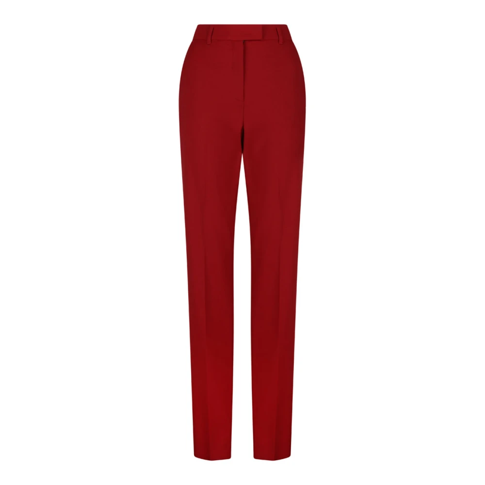 Marella Rode gestroomlijnde broek Red Dames