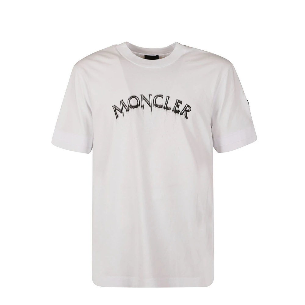 Moncler Katoenen T-shirt Black