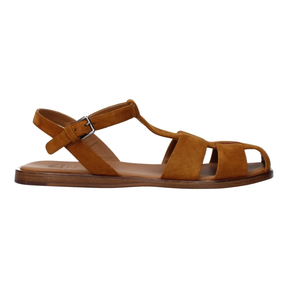 Church's Odyssey Suede Sandal - Female - Flat Sandals - Brown - 7 Uk - Shoes