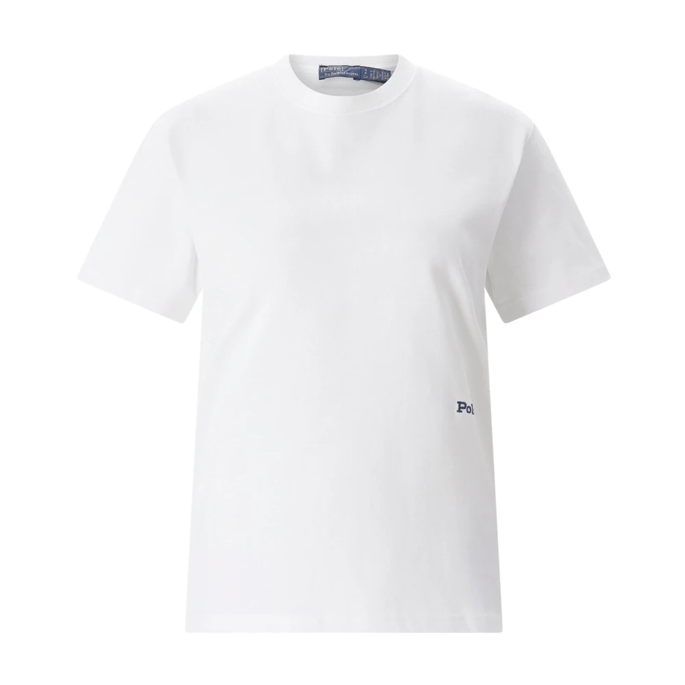 Polo Ralph Lauren Donna Bianco Top, L, New,